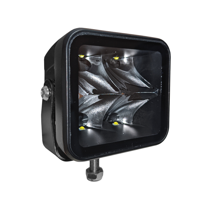 3" Square LED Spot Lamp (4,800 Lumens) - White Line Distributors Inc