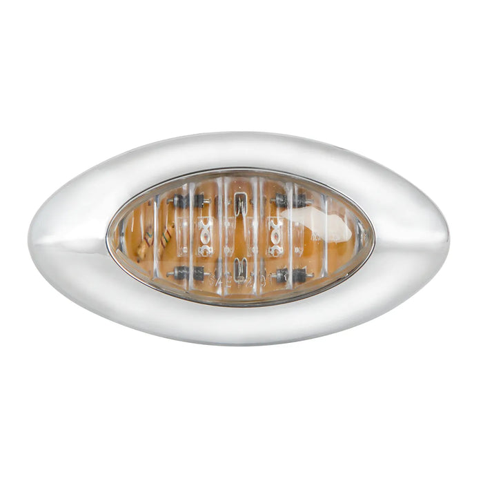 Plug In Small Y2K LED Marker Light Amber/Clear