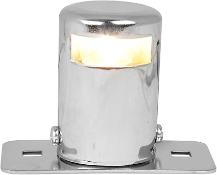 License Plate Light with Chrome Steel Housing