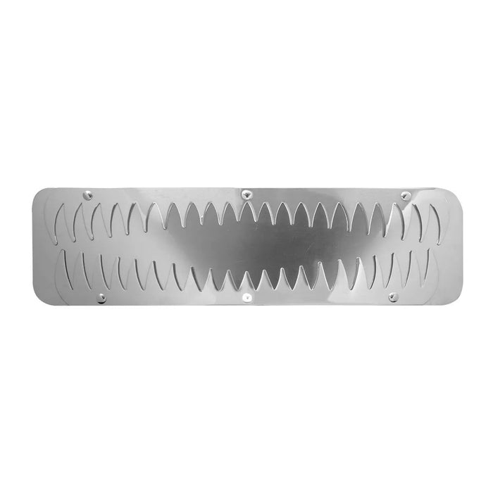 Bottom Mud Flap Plates Shark Teeth - White Line Distributors Inc