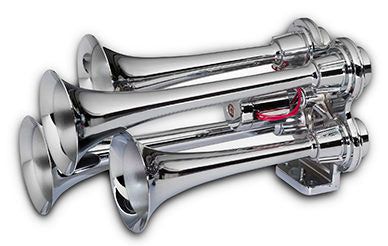 Chrome Air Horn - White Line Distributors Inc