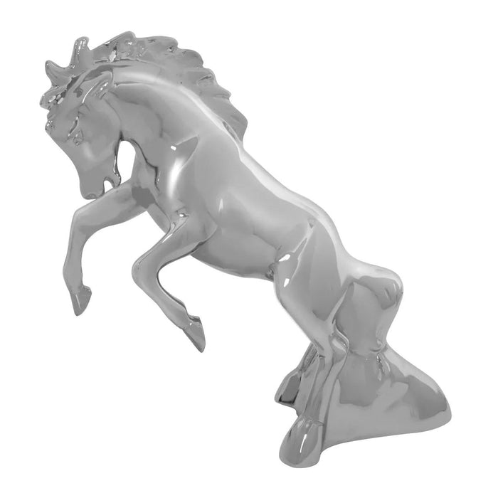 Fighting Stallion Hood Ornament - White Line Distributors Inc