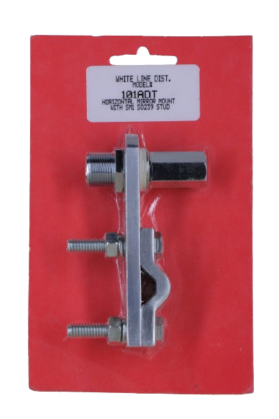 Horizontal Mirror Mount with SO-239 Connector - White Line Distributors Inc