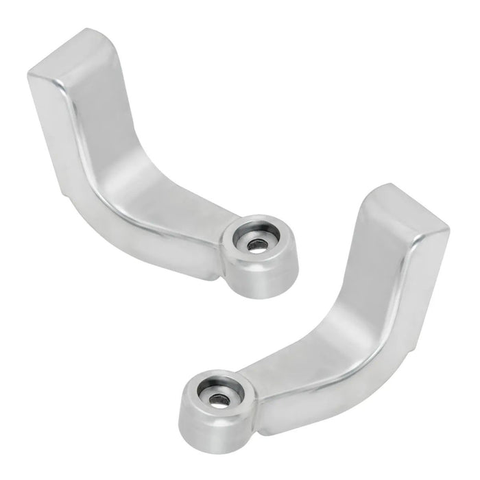 L Shape Headlight Brackets with Reinforced Mounting Holes for Peterbilt - White Line Distributors Inc