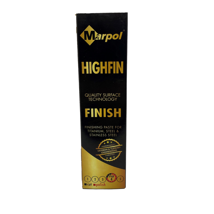 Marpol Highfin White Finishing Bar - White Line Distributors Inc