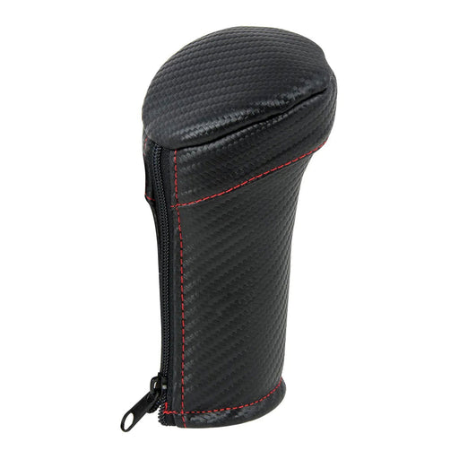 Matte Carbon Fiber Gear Shift Knob Cover - White Line Distributors Inc
