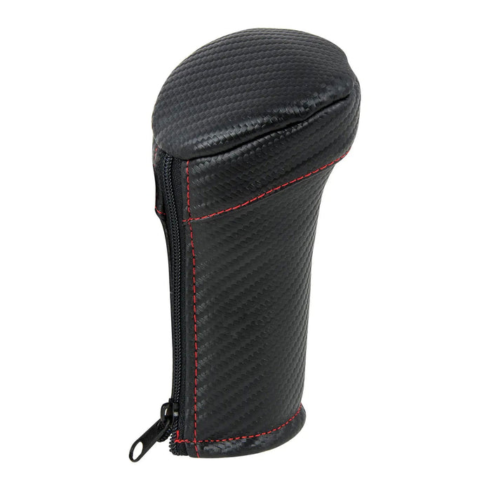 Matte Carbon Fiber Gear Shift Knob Cover - White Line Distributors Inc