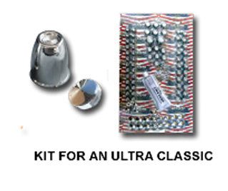 Motorcycle Nut Cover Kits - White Line Distributors Inc