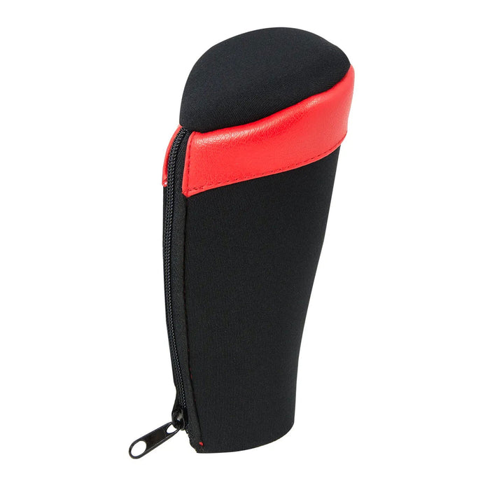 Neoprene Black Gear Shift Knob Cover with Matte Colour Trim - White Line Distributors Inc