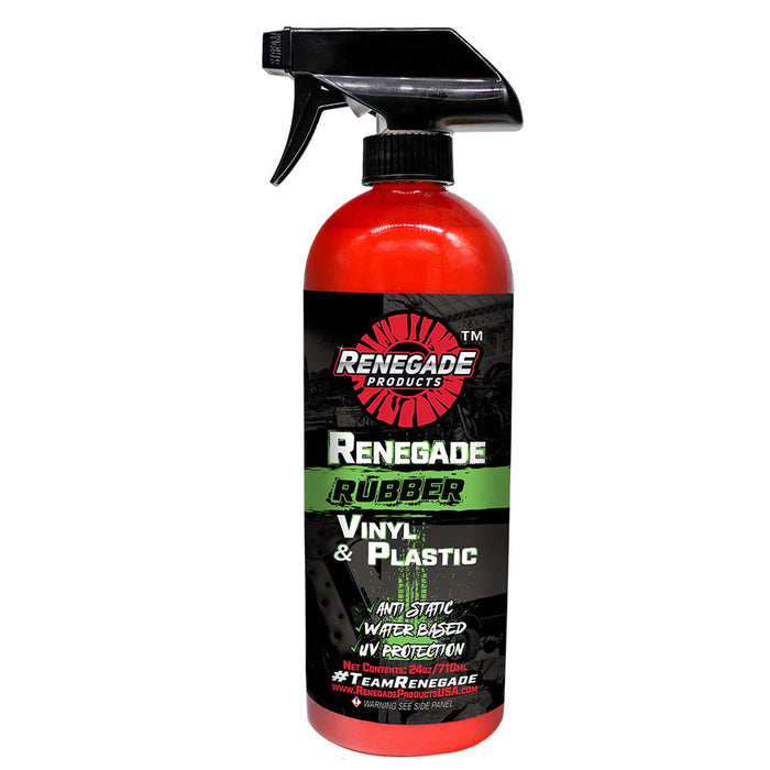Renegade Rebel Rubber, Vinyl and Plastic Restorer - White Line Distributors Inc