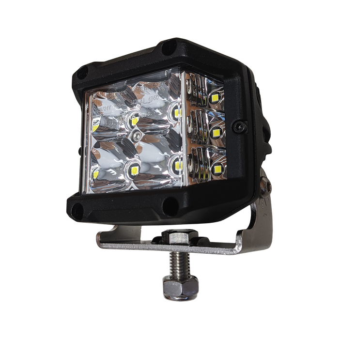 Wide LED Flood Lamp & Side Shooters (3,540 Lumens) - White Line Distributors Inc