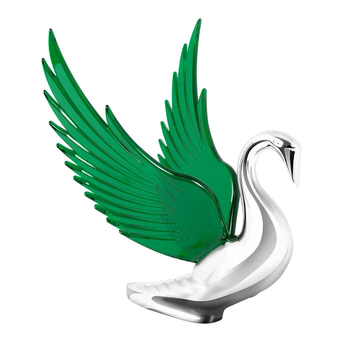 WindRider Chrome Swan Hood Ornament - White Line Distributors Inc