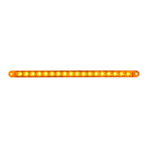 12" Flush Mount Pearl Marker & Turn LED Light Bar - White Line Distributors Inc