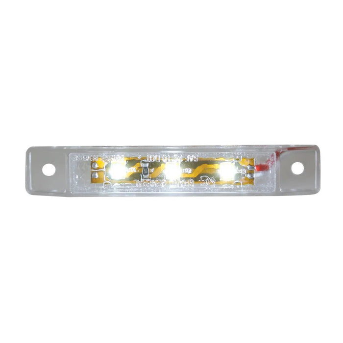 3.5" Ultra Thin LED Marker Light - White Line Distributors Inc