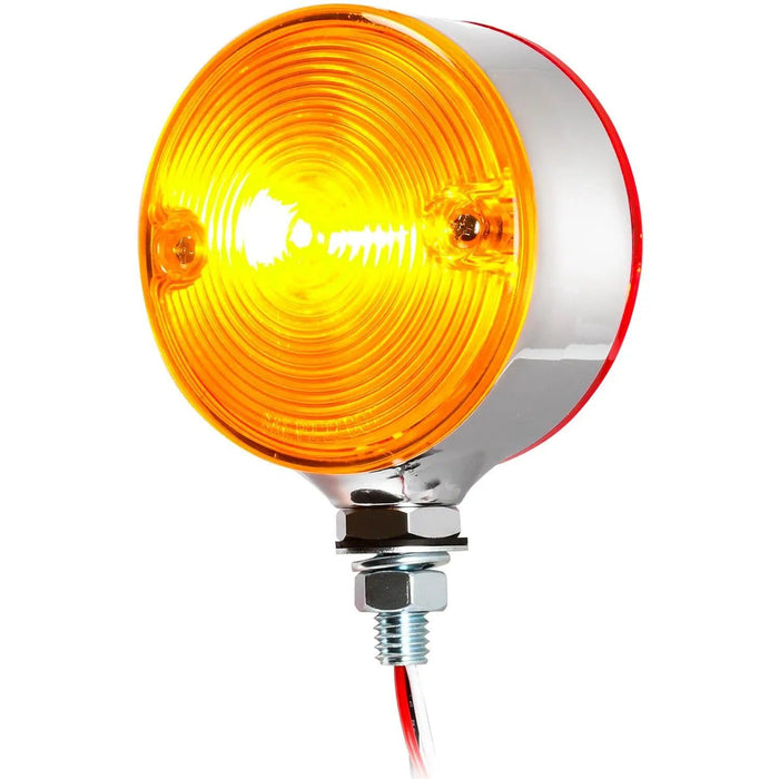 3" Double Face Fleet LED Pedestal Light - White Line Distributors Inc