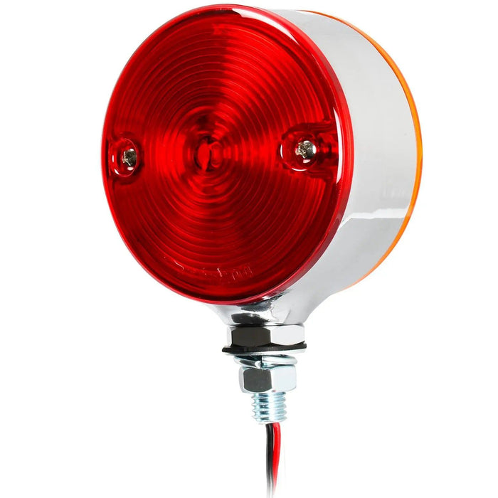 3" Double Face Fleet LED Pedestal Light - White Line Distributors Inc