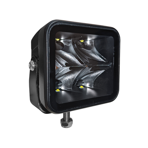 3" Square LED Spot Lamp (4,800 Lumens) - White Line Distributors Inc