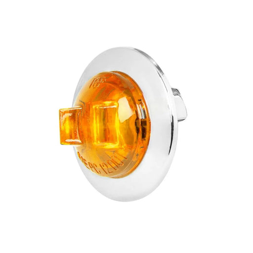3/4" Dia. Mini Wide Angle LED Dual Function Sealed Light with Chrome Plastic Bezel - White Line Distributors Inc