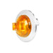 3/4" Dia. Mini Wide Angle LED Dual Function Sealed Light with Chrome Plastic Bezel - White Line Distributors Inc