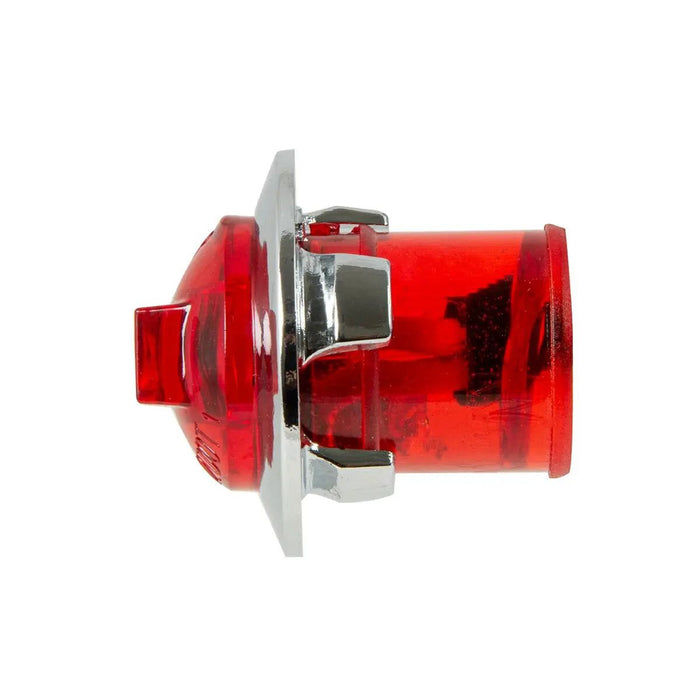 3/4" Dia. Mini Wide Angle LED Dual Function Sealed Light with Chrome Plastic Bezel - White Line Distributors Inc