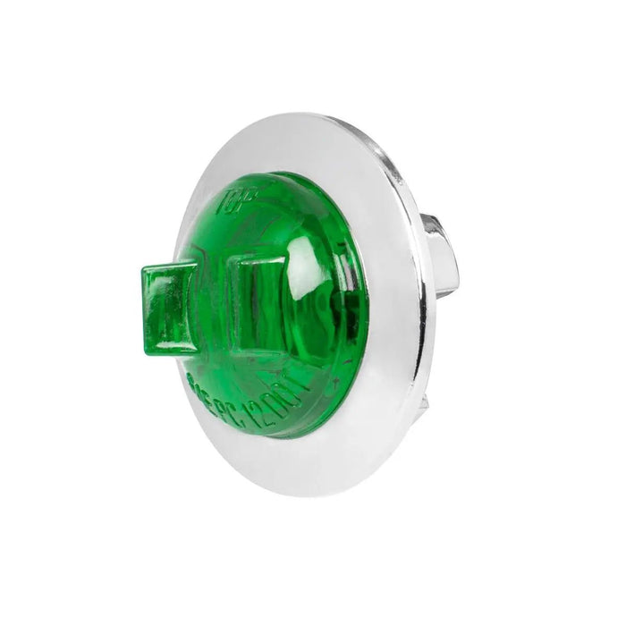 3/4" Dia. Mini Wide Angle LED Dual Function Sealed Light with Chrome Plastic Bezel - White Line Distributors Inc