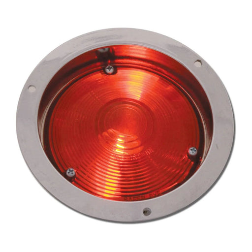 4" Flange Mount Light with Chrome Die Case Housing - White Line Distributors Inc