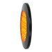 4" Fleet Flange Mount LED Light with Black Twist & Lock Bezel in 3 Wires - White Line Distributors Inc