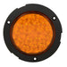 4" Fleet Flange Mount LED Light with Black Twist & Lock Bezel in 3 Wires - White Line Distributors Inc