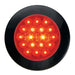 4" Fleet Flange Mount LED Light with Black Twist & Lock Bezel in 3 Wires - White Line Distributors Inc