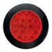 4" Fleet Flange Mount LED Light with Black Twist & Lock Bezel in 3 Wires - White Line Distributors Inc