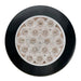 4" Fleet Flange Mount LED Light with Black Twist & Lock Bezel in 3 Wires - White Line Distributors Inc