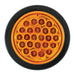 4" Round Continuous Pearl LED Strobe Light - White Line Distributors Inc