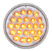 4" Round Continuous Pearl LED Strobe Light - White Line Distributors Inc