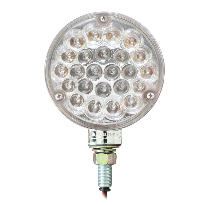 4" Single Face Pearl LED Pedestal Light - White Line Distributors Inc