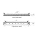 6.25" Ultra Thin LED Marker Light Bar - White Line Distributors Inc