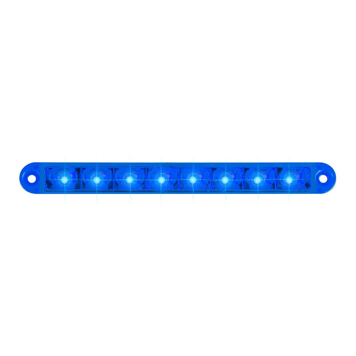 6.5" Flush Mount Pearl Marker & Turn LED Light Bar - White Line Distributors Inc
