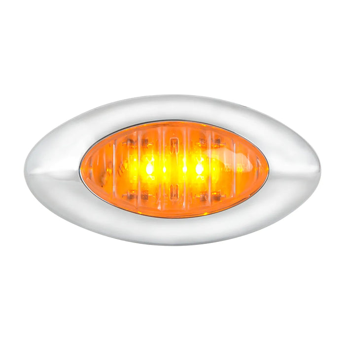 Plug In Small Y2K LED Marker Light Amber/Amber
