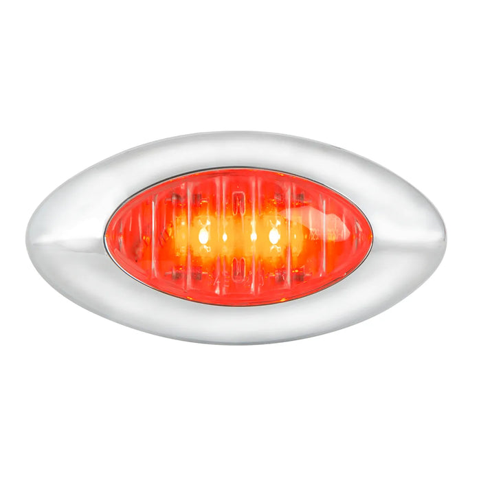 Plug In Small Y2K LED Marker Light Red/Red