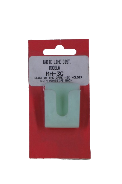 Adhesive Glow in the Dark Microphone Holder - White Line Distributors Inc