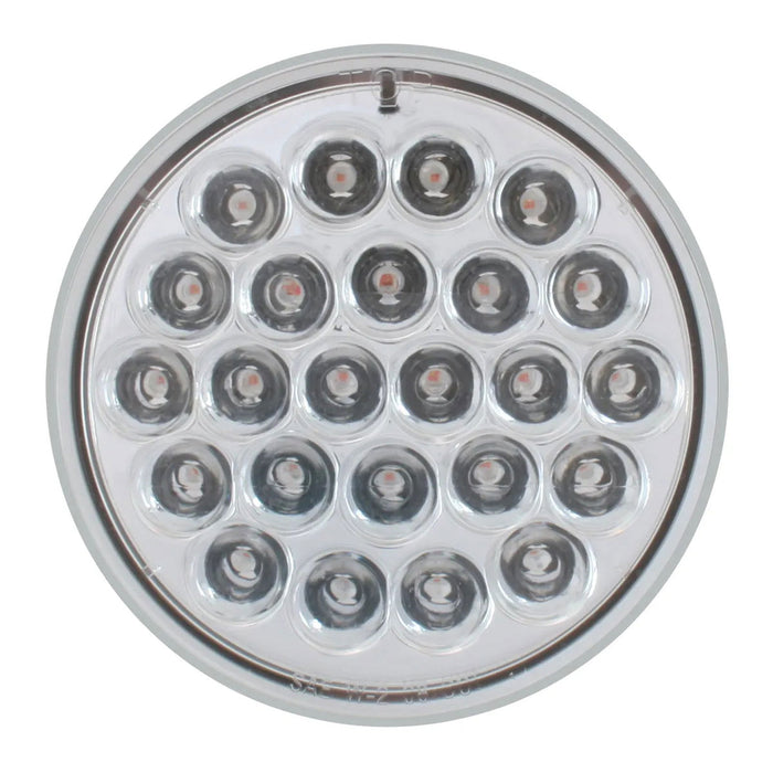 4" Round Synchronous/Alternating Pearl LED Strobe Light - White Line Distributors Inc