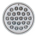 4" Round Synchronous/Alternating Pearl LED Strobe Light - White Line Distributors Inc