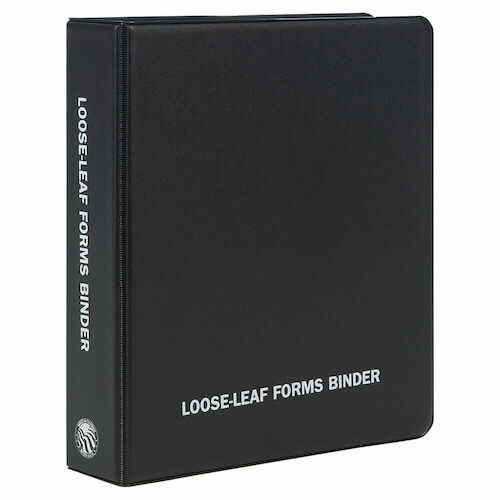 Binder for Loose Leaf Log Sheets — White Line Distributors Inc