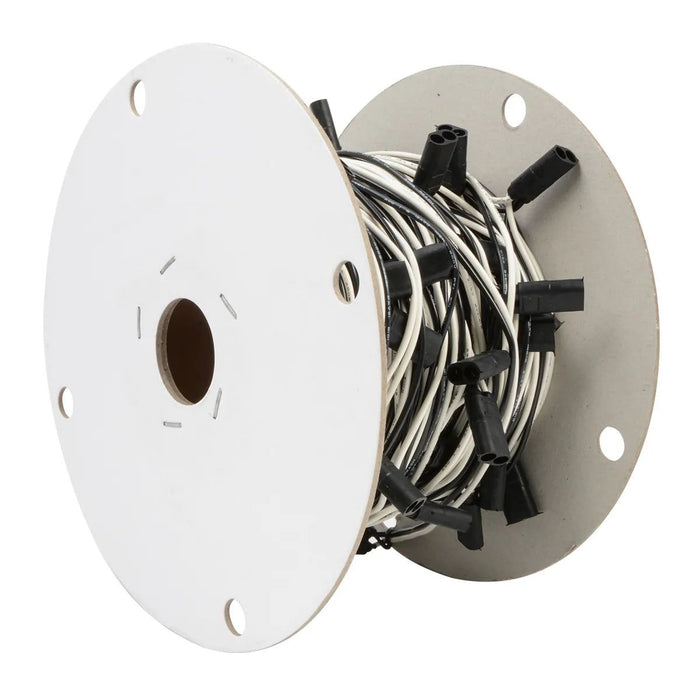 Continuous Double Female Bullet Light Plug Wire Harness Rolls - White Line Distributors Inc