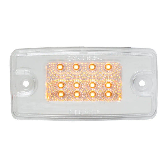 Freightliner Cab Visor Spyder LED Marker Light - White Line Distributors Inc