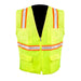 High Visibility Safety Vest with 6 Pockets - White Line Distributors Inc