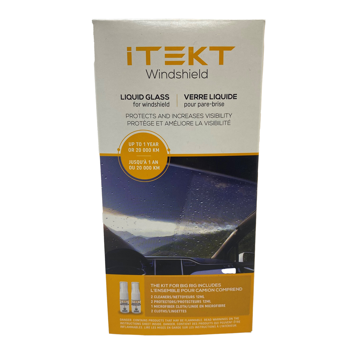 Big Rig Windshield ITEKT Big Rig Windshield Protectant — White Line Distributors Inc