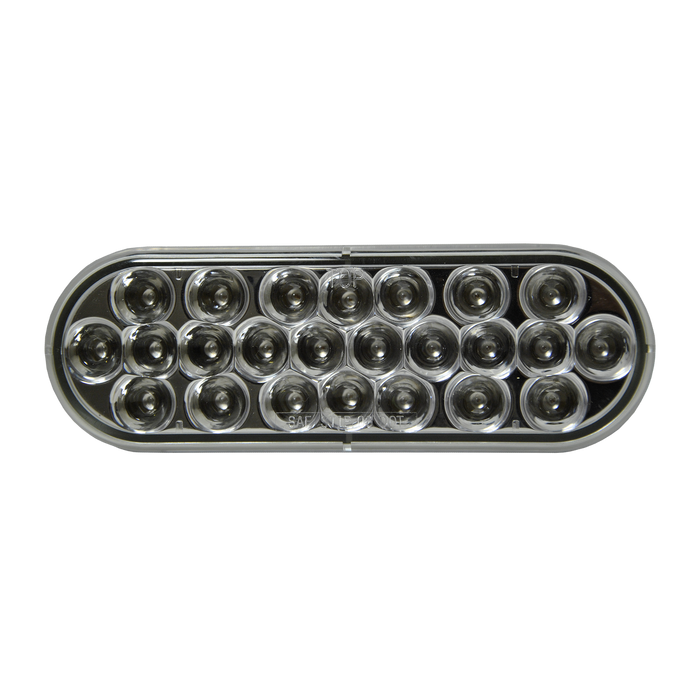 LED Oval Directional- Quad Flash - White Line Distributors Inc