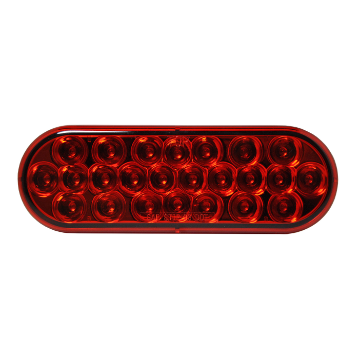 LED Oval Directional- Quad Flash - White Line Distributors Inc
