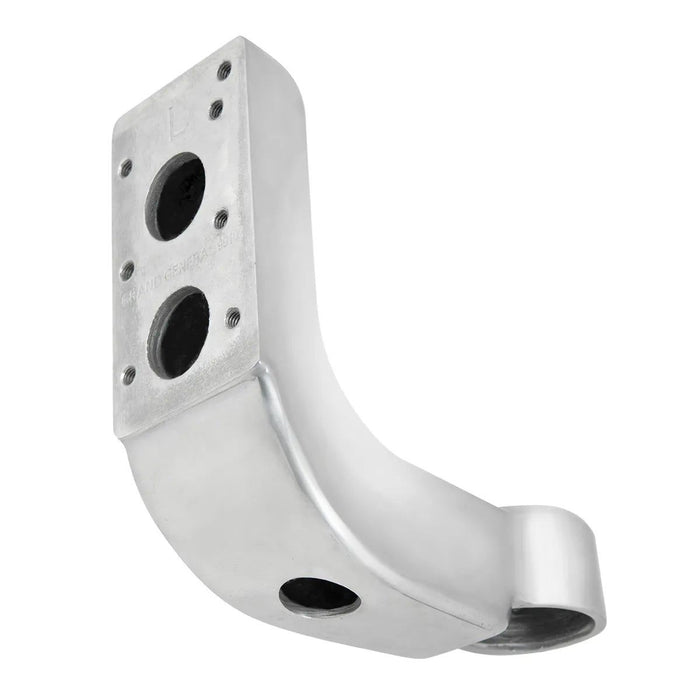 L Shape Headlight Brackets with Reinforced Mounting Holes for Peterbilt - White Line Distributors Inc