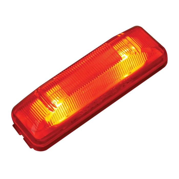 Medium Rectangular 2-Bulb Sealed Marker Light - White Line Distributors Inc